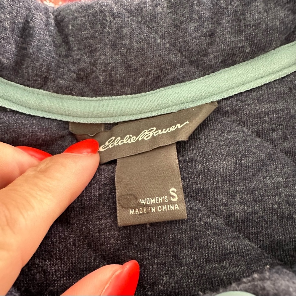 Eddie Bauer Quilted Pullover - image 5